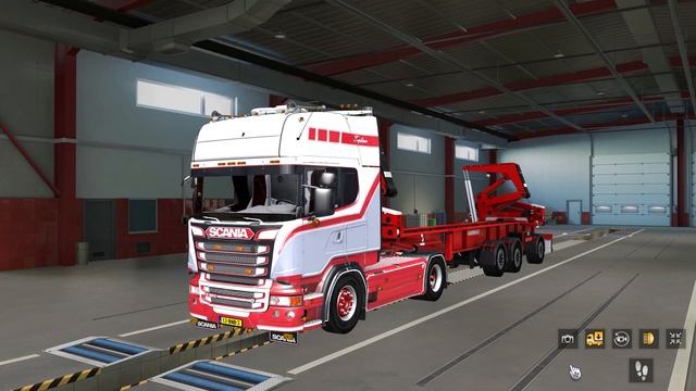 SCANIA R520 V8 - ОБЗОР МОДА ДЛЯ #ETS2 1.46 смотреть онлайн