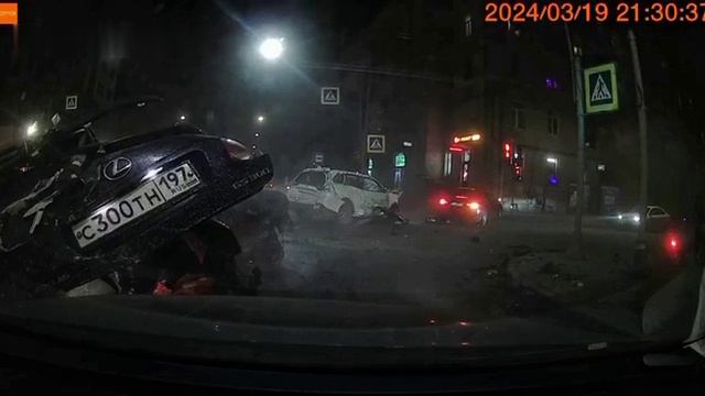 Авария в Санкт-Петербурге. Видео с регистратора. смотреть онлайн