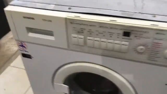 Стиральная машина SIEMENS WK61420EU смотреть онлайн