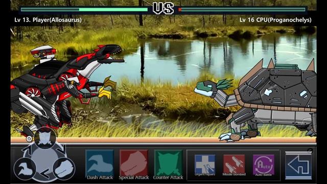 Dino Robot Allosaurus Assembly + Battlefield | Eftsei Gaming смотреть онлайн