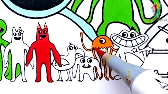 Garten of Banban 4 Coloring Pages - NEW Fourth Teaser Trailer / Color All New Monsters / NCS MUSIC смотреть онлайн