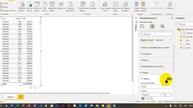 Importar datos de archivo CSV a Power BI Desktop e insertar de objetos visuales смотреть онлайн