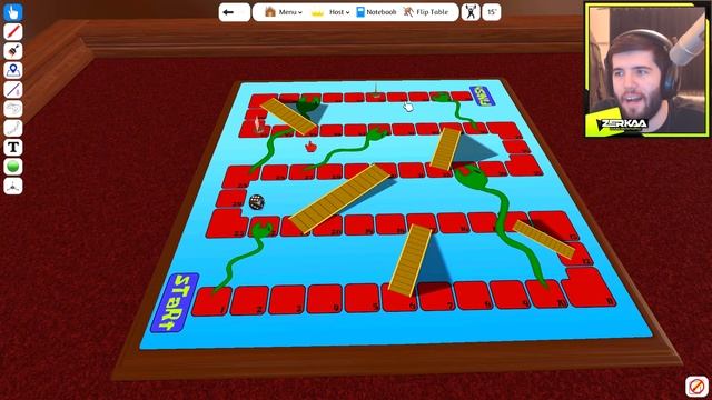 SNAKES AND LADDERS! (Tabletop Simulator) смотреть онлайн