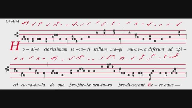 Hodie clarissimam secuti stellam ─ Ecce aduenit