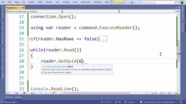 4. Data Access with ADO.NET смотреть онлайн