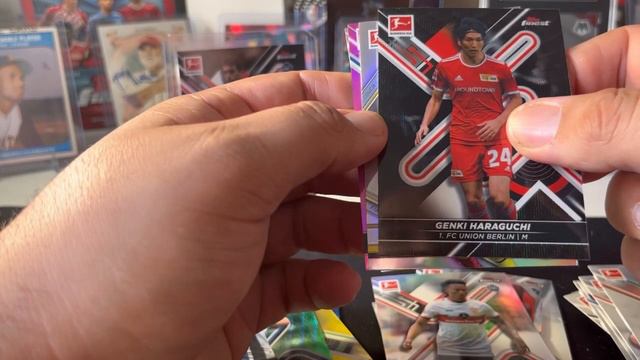 Topps Finest Bundesliga 2021 - 2022 Pulled a Black Auto with #toppssoccer #soccercards #bundasliga смотреть онлайн