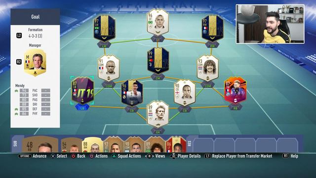 BEST POSSIBLE DEFENSE in FIFA 19 ULTIMATE TEAM - WE CONTINUE OUR FUTCHAMPIONS JOURNEY !!!! смотреть онлайн