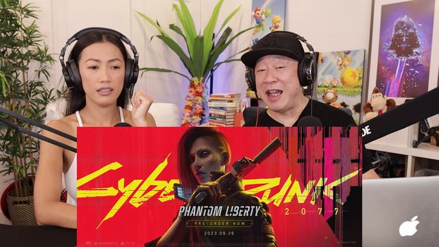 Cyberpunk 2077: Phantom Liberty Cinematic Trailer Reaction | Idris Elba Behind The Scenes Bonus! смотреть онлайн
