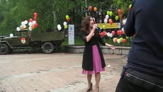 Анна Качалина - День Победы - Поклоная Гора смотреть онлайн