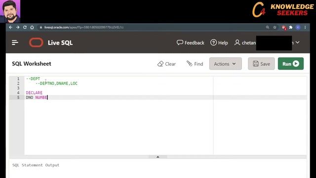 Oracle: Introduction, Advantage, Block Structure, Architecture, Comments, Variables and Constants. смотреть онлайн