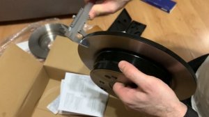 Тормозные диски TRW! Оригинал или подделка? Часть 1.2 TRW DF4980 задние диски