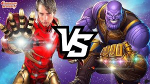 ЖЕЛЕЗНЫЙ ЧЕЛОВЕК И ТАНОС - МСТИТЕЛИ И ПЕРЧАТКА БЕСКОНЕЧНОСТИ