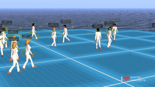 Opensim COVID-19 Npcs Pandemic Simulation Demo v0.1 смотреть онлайн