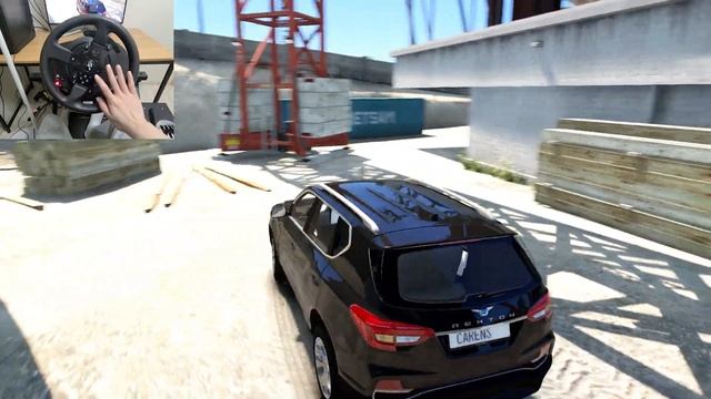 GTA 5 - Ssangyong Rexton 2017 [Steering Wheel gameplay] смотреть онлайн