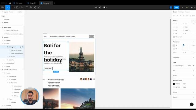 Auto Layout Figma - Complete Landing Page смотреть онлайн