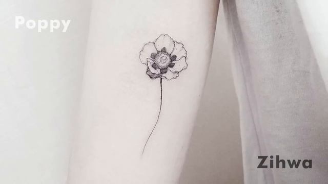 17 Little Flower Tattoo Designs That Are Anything But Garden Variety смотреть онлайн