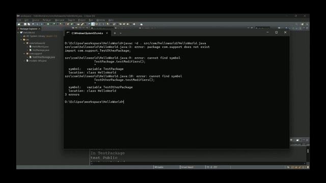 Exploring Java Access Modifiers and Batch Files | Hindi Tutorial смотреть онлайн