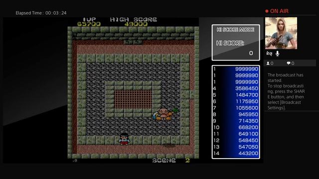 Arcade Archives KIKI KAIKAI High Score Mode gameplay Sample смотреть онлайн