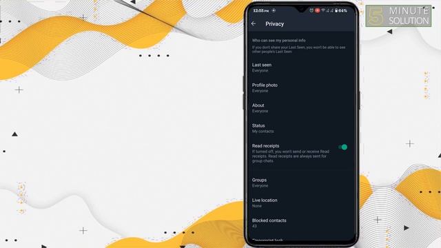 How to appear offline on whatsapp 2023 | WhatsApp offline chat trick смотреть онлайн