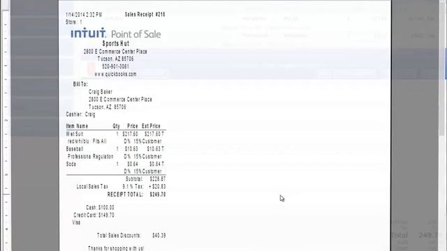 QuickBooks Point of Sale смотреть онлайн