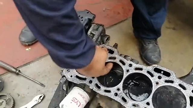 Reparación de motor 4E. FE Toyota Corolla cambio pistones y camisetas смотреть онлайн