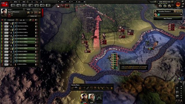 Hearts of Iron 4: Together for Victory - Canada - Veteran difficulty(Max Sliders) Part 13 смотреть онлайн