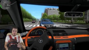 РАБОТАЮ ВОДИТЕЛЕМ У ПРЕЗИДЕНТА - CITY CAR DRIVING + РУЛЬ