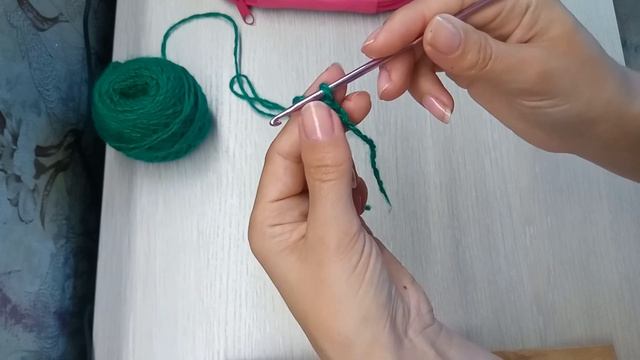 Как научиться ВЯЗАТЬ КРЮЧКОМ легко и быстро/вязание крючком для начинающих/урок первый смотреть онлайн