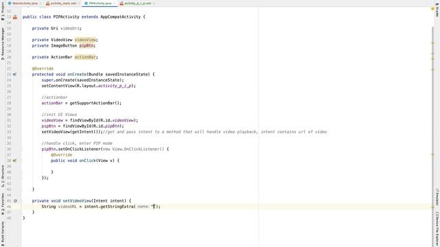 Picture In Picture | Android Studio | Java смотреть онлайн
