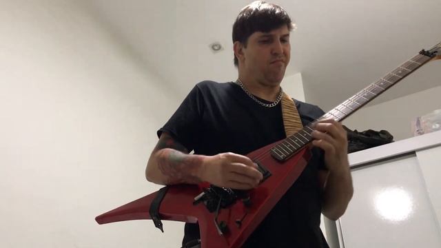 KRAMER FLYING  V  VANGUARD FR 440  Guitar  Shredding- SEVCIUC