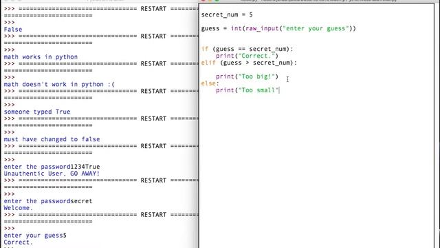 LEARNING PYTHON 6.3: Conditionals (if, elif, else) Part 3 смотреть онлайн