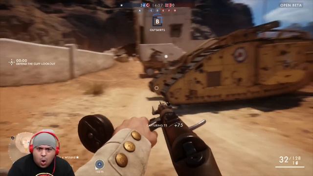 [HILARIOUS] I STAY GETTIN' F#%KED UP!! [BATTLEFIELD 1] смотреть онлайн