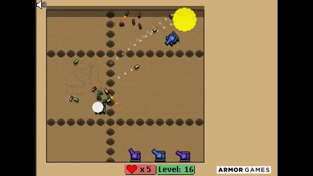 Tiny Tanks прохождение смотреть онлайн