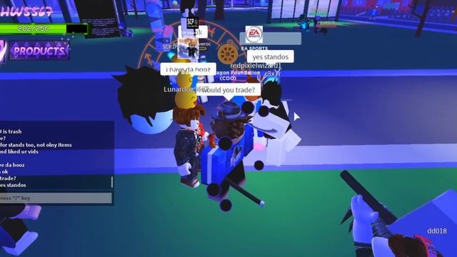 A Universal Time - TRADING UP FROM ARROW TO UNOBTAINABLE STAND PART 1 | Roblox | смотреть онлайн