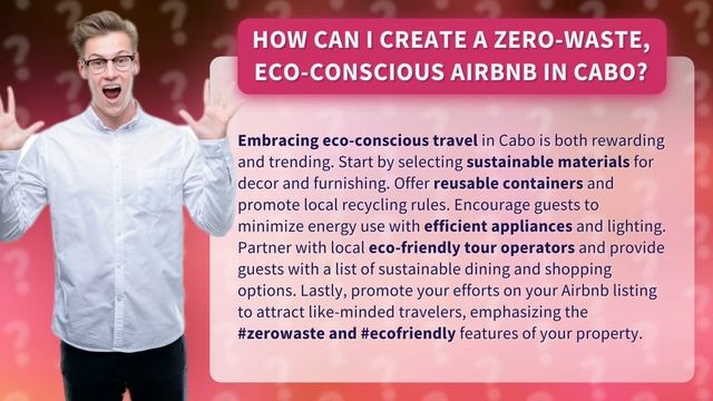 How Can I Create a Zero-Waste, Eco-Conscious Airbnb in Cabo? смотреть онлайн