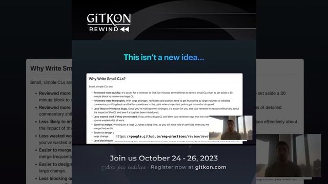 Stacked Pull Requests | GitKon 2022 Rewind | Tomas Reimers, Graphite смотреть онлайн