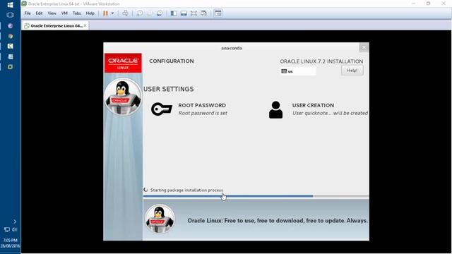 Oracle Linux overview and installation in vmware workstation смотреть онлайн