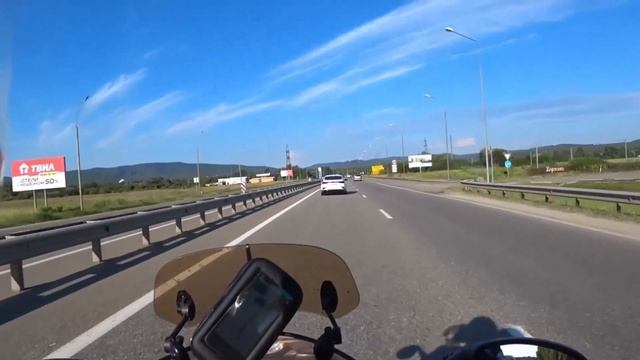 Поездка на мотоцикле Ducati St2 из Белгорода на море в Ольгинку.