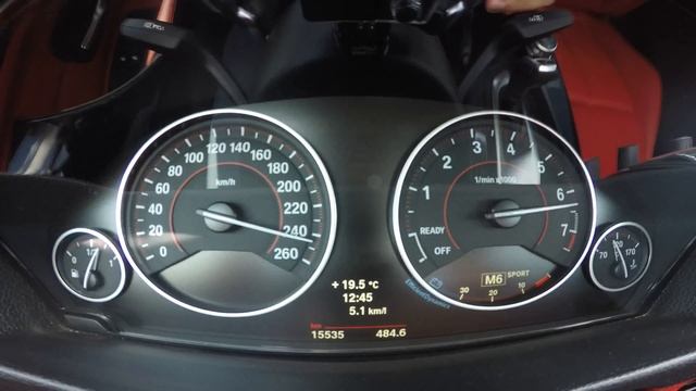 BMW 428i 2014 Max Acceleration Top Speed (260 Km/h)