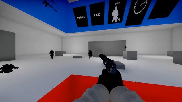 CS:GO, карта Fast Aim/Reflex Training. смотреть онлайн