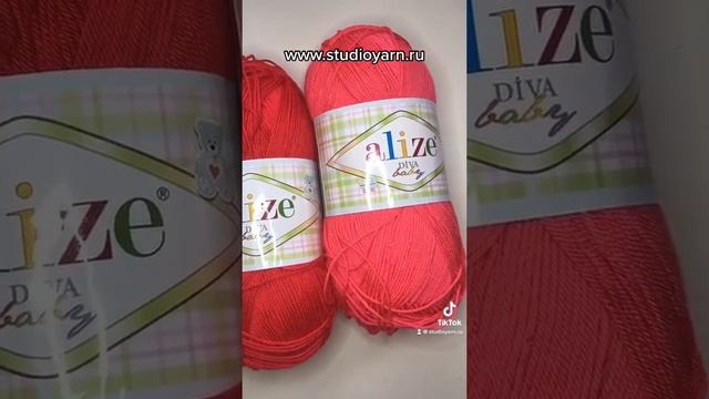 ОБЗОР ПРЯЖИ ALIZE DIVA BABY смотреть онлайн