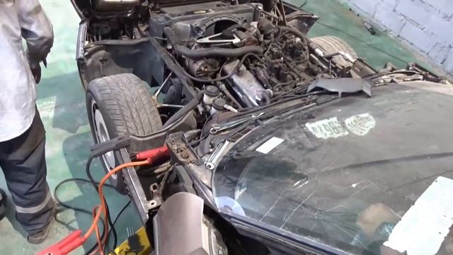 Restauración de Chevrolet Corvette C4 es arte y fiesta смотреть онлайн