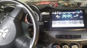 ?Mitsubishi Lancer 10 ? Установка Андройд магнитолы. Замена штатной магнитолы