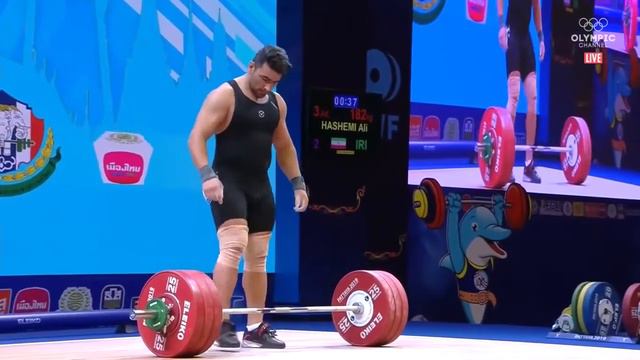 Ali Hashemi (IRI) – 395kg 7th Place – 2019 World Weightlifting Championships – Men's 109 kg смотреть онлайн