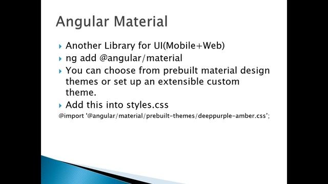 24 UI designing options in Angular Part2 смотреть онлайн
