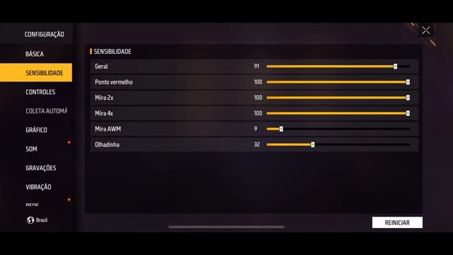 ATUALIZADA! DEPOIS DA ATUALIZAÇAO!⚙️ A MELHOR SENSIBILIDADE PARA SUBIR CAPA NO IPHONE смотреть онлайн