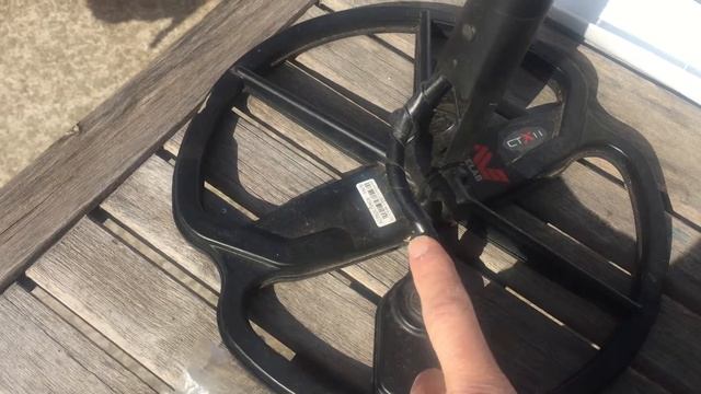 Minelab CTX coil cable protection смотреть онлайн