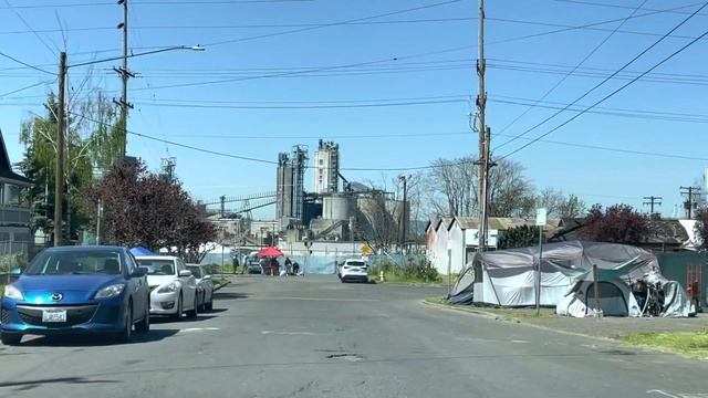 DOWNTOWN VANCOUVER WASHINGTON HOMELESS CAMP