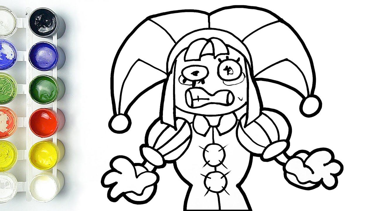Como Dibujar a POMNI de The Amazing Digital Circus | how to draw pomni from tadc смотреть онлайн