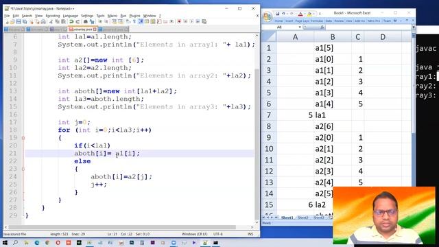 Array - Merge 2 arrays into 1 смотреть онлайн